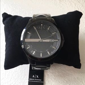 AX Armani Exchange Stainless Steel 3 Hand Watch